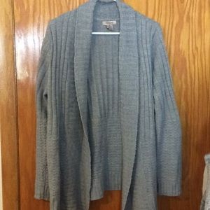 Grey cardigan